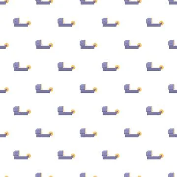 Metal lathe machine vector seamless pattern background 스톡 일러스트