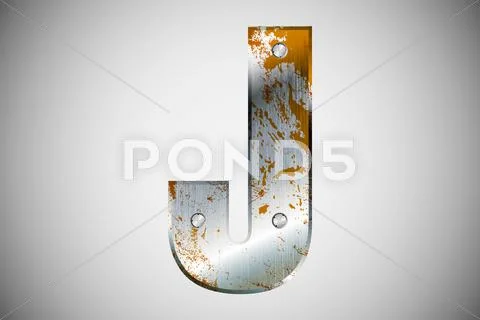 Metal Letters Of The Alphabet