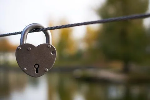 Metal lock Stock Photos