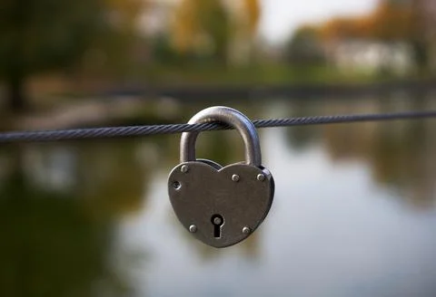 Metal lock Stock Photos