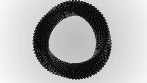 Metal Loop 4K Stock Footage 102742637