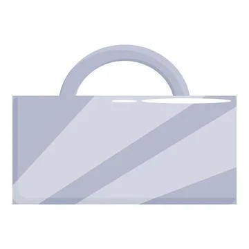 Metal lunchbox with handle representing back to school concept Illustration