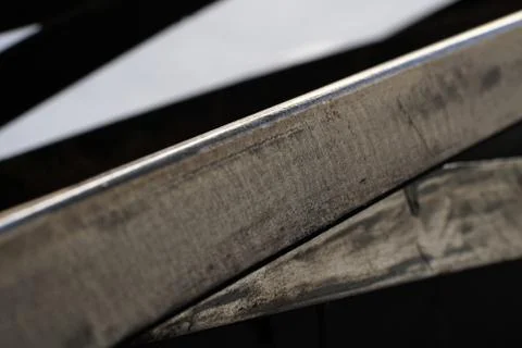 Metal material,close up Stock Photos