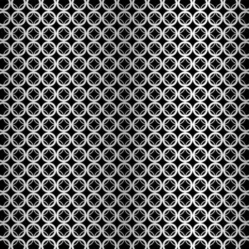 Metal mesh circle patterns, mesh abstract background Illustration
