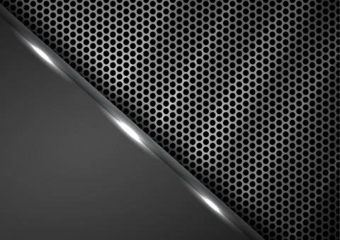 Metal mesh Stock Illustration