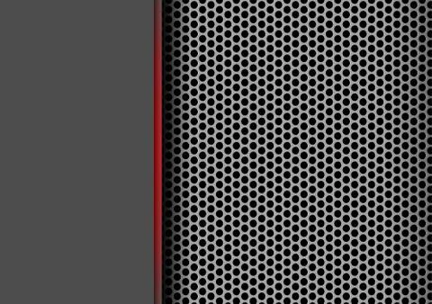 Metal mesh Stock Illustration