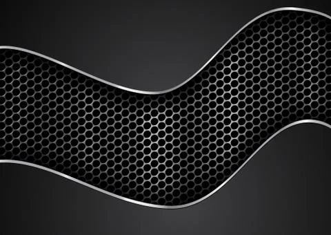 Metal mesh Stock Illustration
