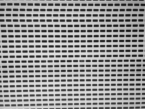 Metal mesh roller blind pattern, white for protection and safety. The texture 스톡 사진