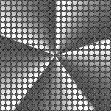 Metal mesh texture background Stock Illustration
