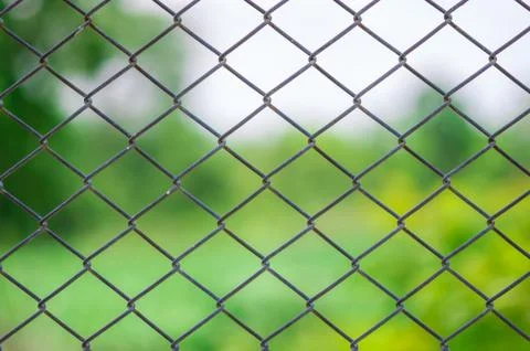 Metal mesh wire Stock Photos