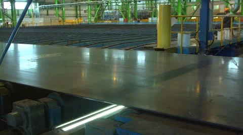 Metal mill Stock Footage 12208224