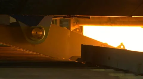 Metal mill Stock Footage 12208225