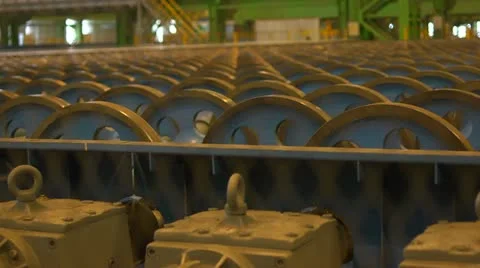 Metal mill Stock Footage 12208239