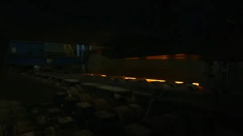 Metal mill Stock Footage 12208240