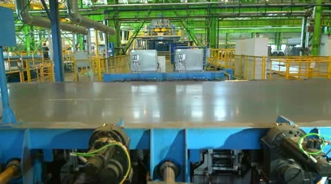 Metal mill Stock Footage 12223379