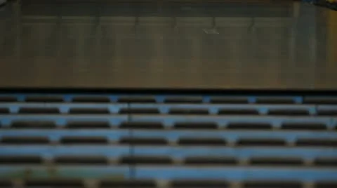 Metal mill Stock Footage 12223380