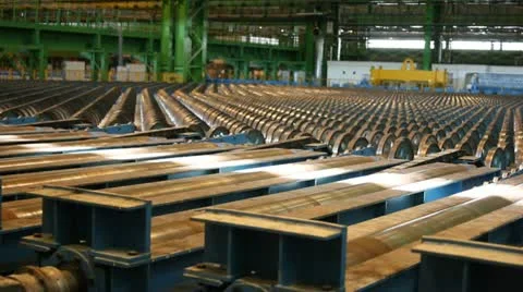 Metal mill Stock Footage 12223394