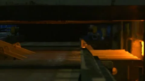 Metal mill Stock Footage 12223396