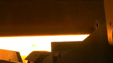 Metal mill Stock Footage 12252037