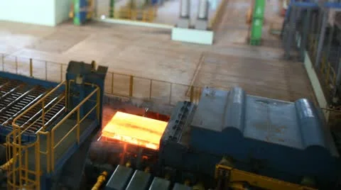 Metal mill Stock Footage 12260510
