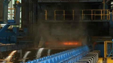 Metal mill Stock Footage 12261468