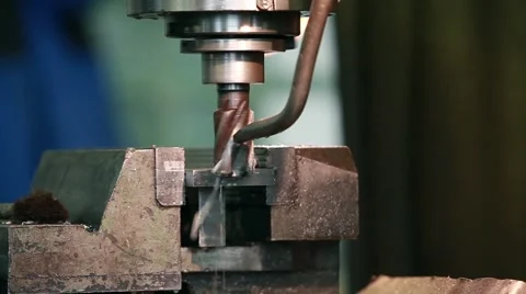 Metal milling Stock Footage 46192674