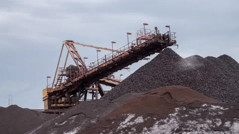 Metal mining Stock Footage 218911533