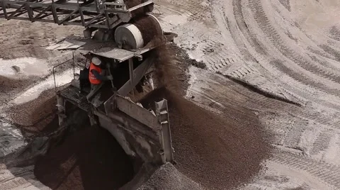 Metal mining gold Stock Footage 53880777
