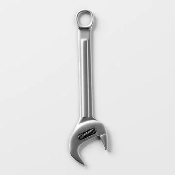Metal monkey wrench. Stock-Illustration