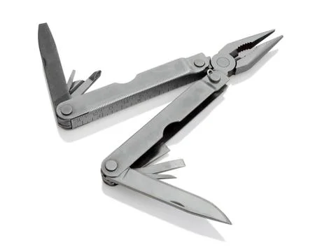 Metal multitool Stock Photos