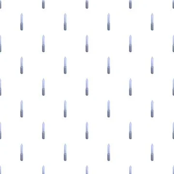 Metal nail files seamless pattern for manicure Stock Illustration