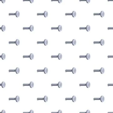 Metal nails creating a seamless pattern background 스톡 일러스트