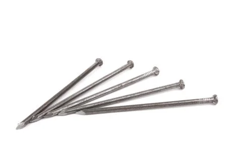 Metal nails Stock Photos