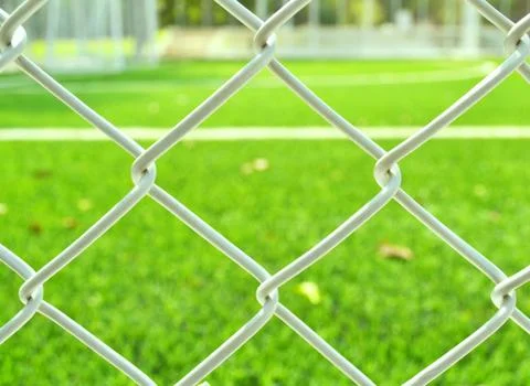 Metal net. Foto stock