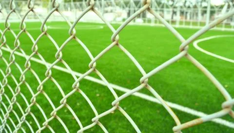 Metal net. Stock Photos