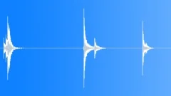 Metal noisy item standing on floor Sound Effect