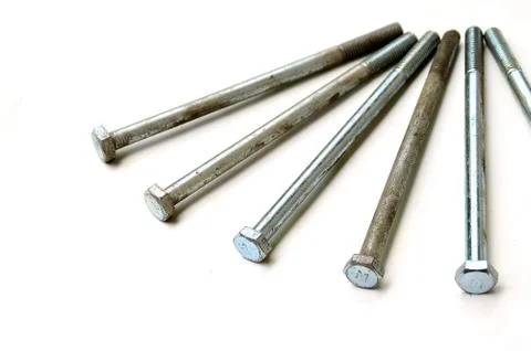 Metal nuts Stock Photos