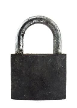 Metal padlock on Stock Photos