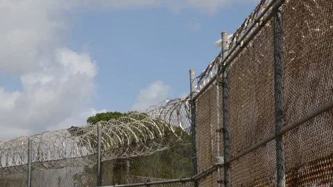 Metal partition Stock Footage 105442638