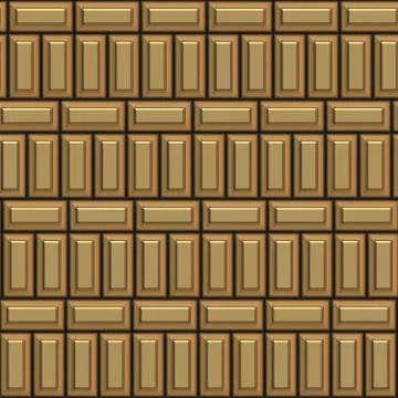 Metal pattern generated seamless texture Stock Illustration