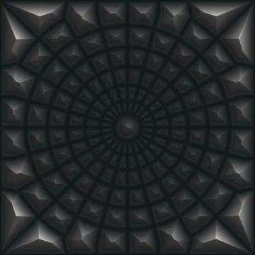 Metal pattern Stock Illustration