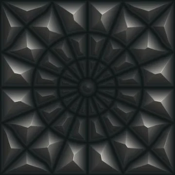 Metal pattern Stock Illustration