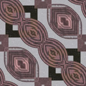 Metal pattern seamless generated texture Stock Illustration