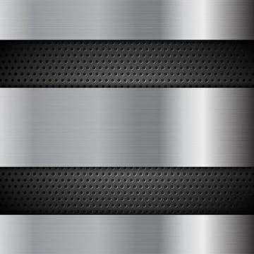 Metal perforated texture technology background Metal perforated texture te... Stock Photos
