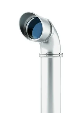 Metal periscope Ilustración de archivo