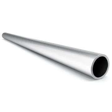 Metal pipe isolated on white background. 3d illustration Stock Illustration