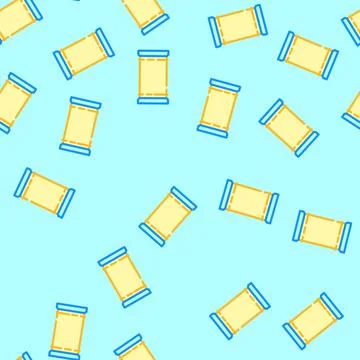 Metal pipeline vector seamless pattern Stock Illustration