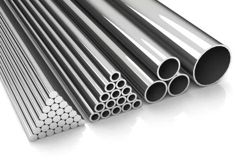 Metal pipes Illustrazione stock