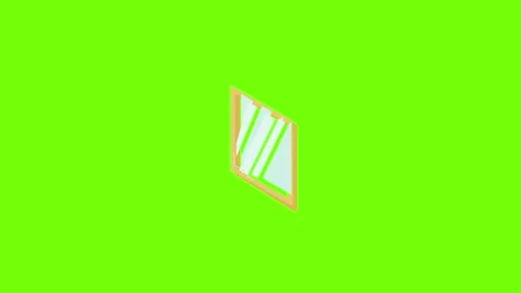 Window Frame Cartoon Stock Video Footage | Royalty Free Window Frame ...