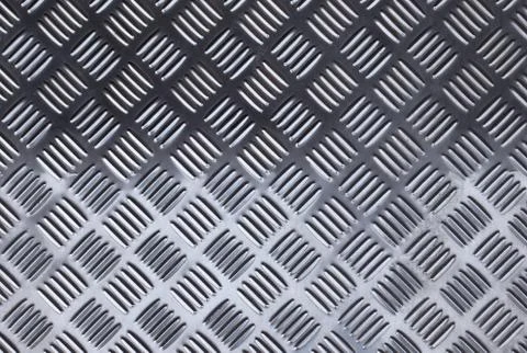 Metal plate pattern background Stock Photos